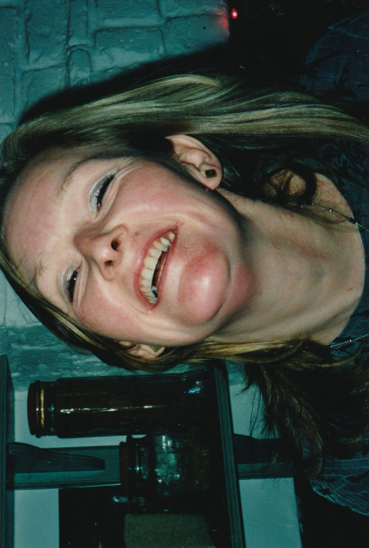 Jenny laughing